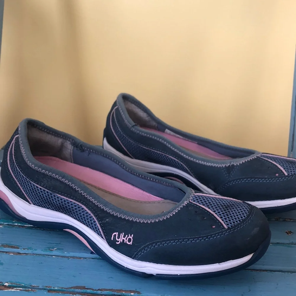 Ryka Women's Blue Slip-On Shoes - Picture 1 of 8